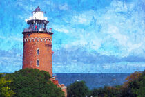 Leuchtturm vom Kolberg in Polen. Polnische Ostseeküste. von havelmomente