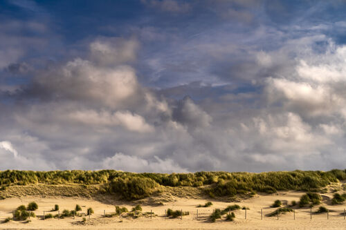 Dunen-wolken-holland