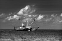 Fischerboot an der Nordsee von Stephan Zaun
