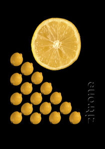 FoodART - Zitrone by Erich Krätschmer