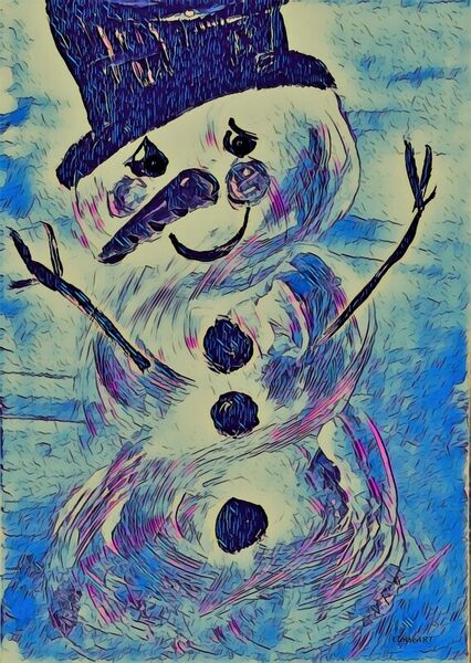 Snowman-blues
