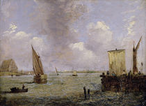 On the Thames  von Patrick Nasmyth
