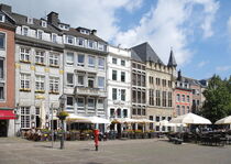 Der Markt in Aachen von Berthold Werner