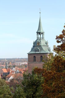 Lüneburg von oben: Die Michaeliskirche von Anja  Bagunk