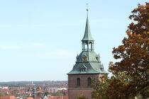 Lüneburg von oben: Die Michaeliskirche by Anja  Bagunk