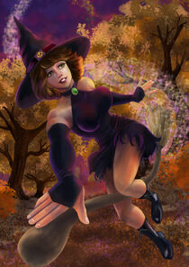 Halloween witch 2021 von Merche Garcia