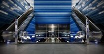U-Bahn Station Überseequartier Hamburg von Lina Baumann