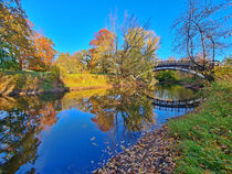 Herbst im Rothehorn Stadtpark in Magdeburg by magdeburgerin