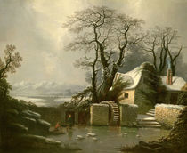 The Frozen Mill Race  by of Chichester George Smith