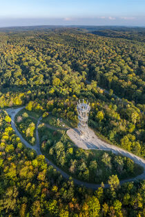 Luftaufnahme Schönbuchturm und Wald von Christoph Hermann
