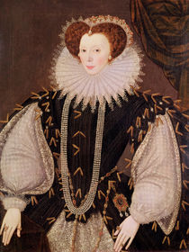 Portrait of Elizabeth Sydenham von George Gower