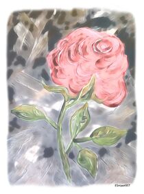 Mirrored Rose von eloiseart