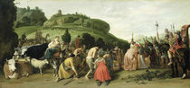 Joseph Receives his Father in Egypt von Nicolaes Moeyaert