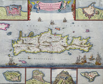 Map of the Island of Candia  by Frederick de Wit