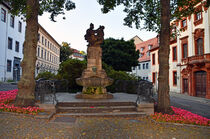 Altenburg, der Skatbrunnen auf dem Brühl von Ulrich Senff