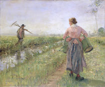 In the Morning by Fritz von Uhde