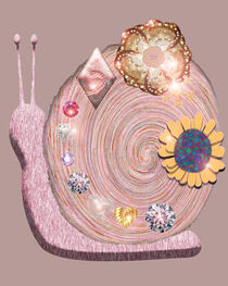 Decorating snail von Myungja Anna Koh