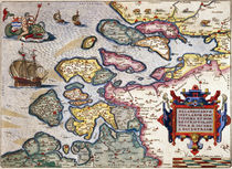Map of Zeeland von Abraham Ortelius