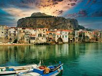 Cefalu Sunset by wolfpeter