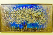 Painting "Grace Tree" by Kseniia Hudyakova
