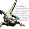 Salamander-werte-wandbild
