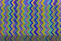 Glitch art on multicolored pattern von susanna mattioda