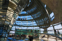 Kuppel im Reichstagsgebäude in Berlin. Gemalt. von havelmomente