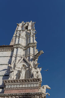 Siena: Ausschnitt der Fassade des Doms