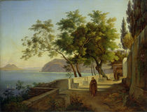 The Terrace of the Capucins in Sorrento by Joachim Faber