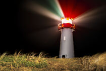 Leuchtturm bei Nacht von Stephan Zaun