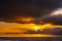 Sonnenuntergang an der Nordsee by Stephan Zaun