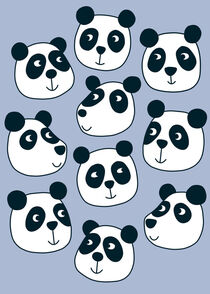 Particularly Pleasant Pandas by Nic Squirrell