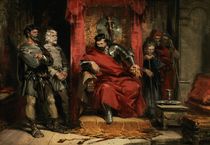 Macbeth instructing the Murderers employed to kill Banquo  von George Cattermole