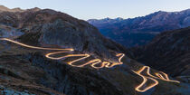 Alter Gotthardpass mit der Tremola oder auch Tremolastrasse in der Schweiz von dieterich-fotografie