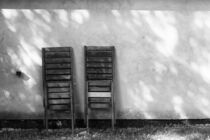 Two Old Wooden Chairs von Jukka Heinovirta