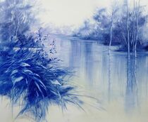 Blauer Fluss by Helen Lundquist
