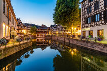 Petite France in Straßburg am Abend von dieterich-fotografie