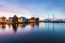 Hafen von Stralsund an der Ostsee by dieterich-fotografie