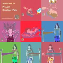 Stretches to prevent shoulder pain von Myungja Anna Koh