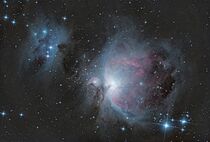Nebulars in space: M42, Great Orion nebula by Claudia Schmidt