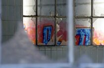Graffiti in alter Fabrik von lichtbildersalon