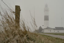 Leuchtturm Kampen im Nebel 2 von Stephan Zaun