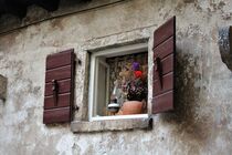 Romantisches Fenster in der Altstadt von Susanne Winkels