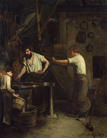 The Blacksmiths by Francois Bonvin