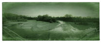 Old Green Isar River by Robert H. Biedermann