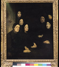 The Sermon  by Auguste Theodule Ribot