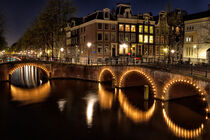 Amsterdam bei Nacht by Dirk Rüter