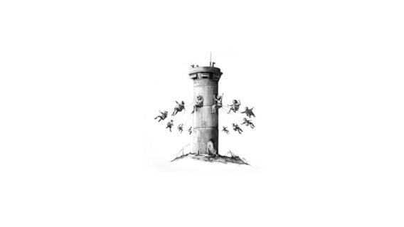 Banksy-guard-tower-ride-desktop-wallpaper-1080p-banksy-dot-blog