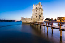Torre de Belém in Belém, Lissabon, Portugal by dieterich-fotografie
