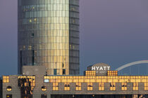 KölnTriangle, Hotel Hyatt am Rhein, Deutz, Köln, Nordrhein-Westfalen, Deutschland, Europa von Walter G. Allgöwer